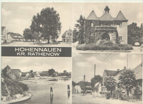 Hohennauen ddr karte - hohennauen,