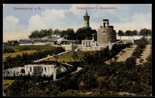 Ansichtskarte brandenburg - ansichtskarte, a