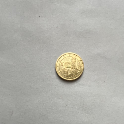 Cent euro kursmünze - euro,