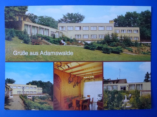 Adamswalde großzerlang - ak,