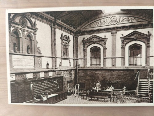 Alte ansichtskarte bad - alte,