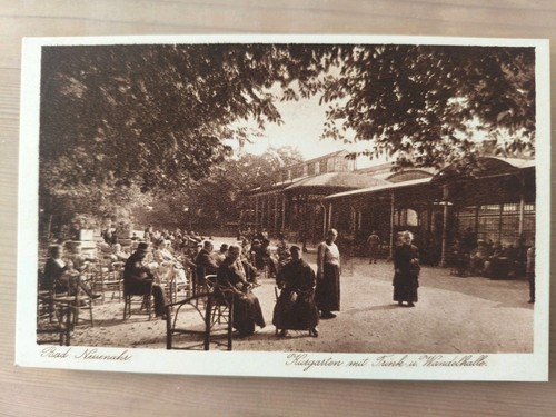 Alte ansichtskarte bad - alte,