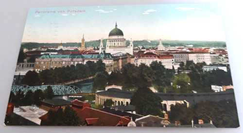 Postkarte panorama von - postkarte, :