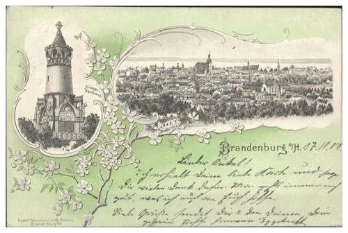 S7051 brandenburg litho - s7051/, ak