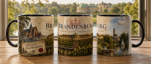 Brandenburg souvenir tasse - brandenburg,