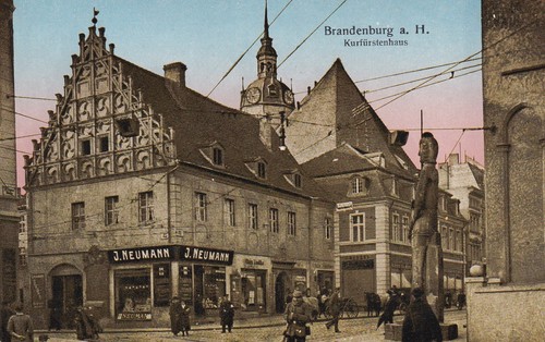 Postkarte brandenburg - -,