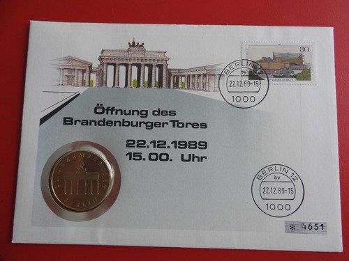 Numisbrief 1989 mit ddr - 1989,