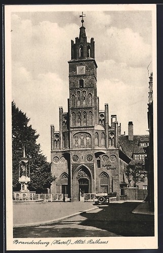Ansichtskarte brandenburg - ansichtskarte,