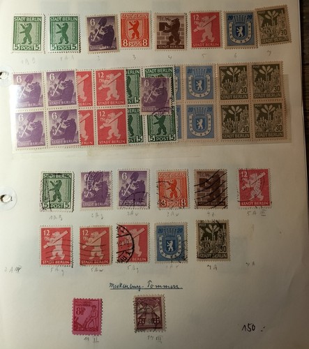 Briefmarken deutschland sowjet - briefmarken,