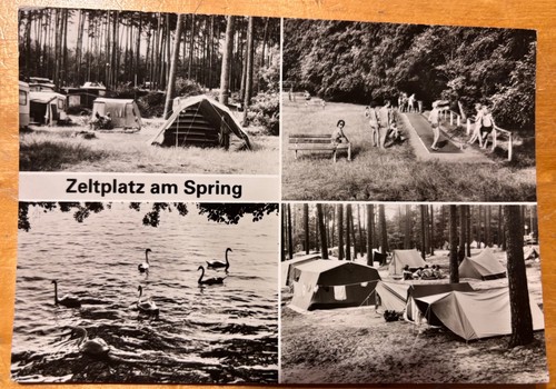 Zeltplatz spring - ak,