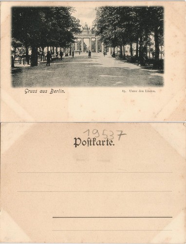 Ansichtskarte mitte berlin - ansichtskarte, mitte-berlin