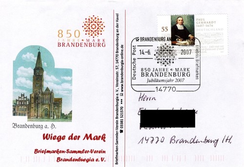 Brd 850 jahre mark - jahre,