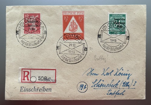 Brandenburg 1948 cottbus - brandenburg,