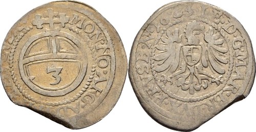 Brandenburg ansbach kreuzer - brandenburg, 3