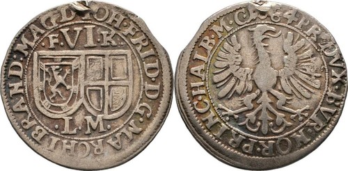 Brandenburg ansbach kreuzer - brandenburg, vi