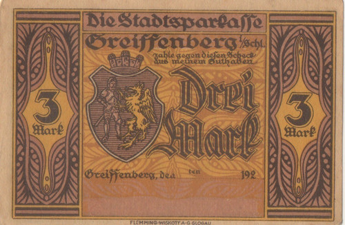 Kriegs notgeld arnstadt - notgeld,